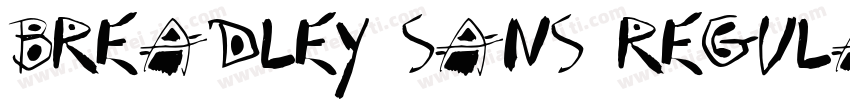 Breadley Sans Regula字体转换
